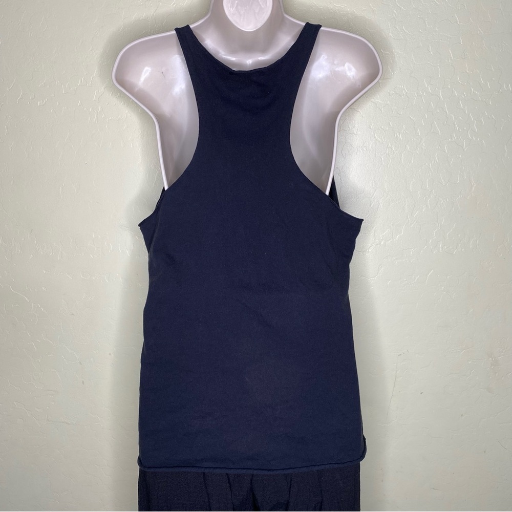 Forever 21 Black and White Amour Heart Print Tank Top Size S Small - Picture 5 of 6